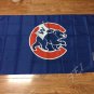Chicago Cubs column Flag 150X90CM  3x5 FT Banner 100D Polyester