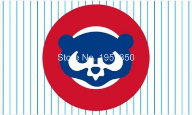 Chicago Cubs Baseball Flag 3X5FT 150X90CM Banner brass metal grommets