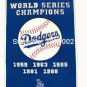 3X5FT Los Angeles Dodgers World Series Championsh Baseball Banner Flag
