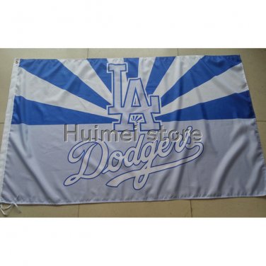 Los Angeles Dodgers flag 3ftx5ft Banner 100D Polyester Flag metal Grommets