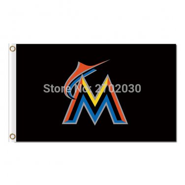 Miami Marlins Flag World Series Champions Football Fans Team Banners Flags 90x150cm