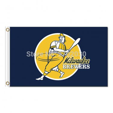 Milwaukee Brewers Flag World Series Champions Super Banner 90x150