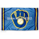 Milwaukee Brewers Vintage Throwback Flag 3x5 FT 150X90CM