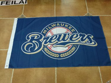 Milwaukee Brewers Major League Baseball  Flags USA 90 x 150cm