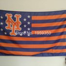New York Mets Flag 3x5 FT 150X90CM Banner 100D Polyester flag