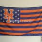 New York Mets Flag 3x5 FT 150X90CM Banner 100D Polyester flag