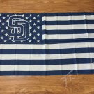 San Diego Padres flag 3x5 FT Banner 100D Polyester  Flag Brass Grommets