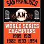 San Francisco Giants World Series Champions Flag 3ft x 5ft Polyester  Banner flag