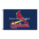 Blue St Louis Cardinals Flag Super Bowl Champions World Series Fan Baseball Team Flags 90x150cm