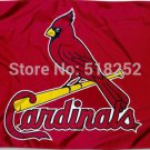 St. Louis Cardinals logo Flag 3x5 FT 150X90CM Banner 100D Polyester flag 1037