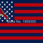 St Louis Cardinals logo with stars and stripes Flag 3x5FT  Banner 90x150cm