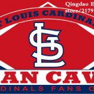 3ftx5ft 100D Polyester St. Louis Cardinals Man Cave flag Banner With Metal Grommets