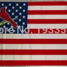 St Louis Cardinals Large Flag 3x5ft Banner Star Stripe Nation flag
