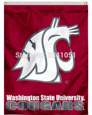 r Washington State University house Allegianc American Outdoor Indoor Football College Flag 3X5 ft
