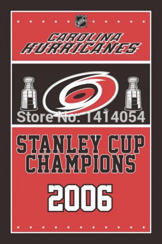 Carolina Hurricanes Stanley Cup Champions Flag 150X90CM