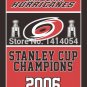 Carolina Hurricanes Stanley Cup Champions Flag 150X90CM