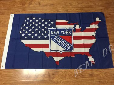 New York Rangers flag 3x5ft polyester banner