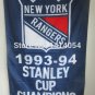 New York Rangers Champions Flag 150X90CM  3x5 FT Banner 100D Polyester