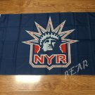 New York Rangers flag 3ftx5ft Banner 100D Polyester Flag metal Grommets