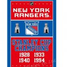 New York Rangers champions flag 90x150cm polyester digital print banner