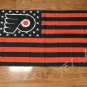 Philadelphia Flyers star and stripe flag 3ftx5ft Banner 100D Polyester Flag metal Grommets