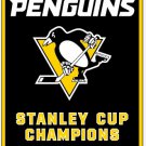 PITTSBURGH PENGUINS BANNER 2017 STANLEY CUP CHAMPIONS Flying 3x5 feet Flag