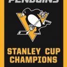 2017 Pittsburgh Penguins flag Champion Banner 100D Polyester Flag 3x5 FT