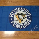 Pittsburgh Penguins flag 3ftx5ft Banner 100D Polyester Flag metal Grommets