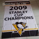 Pittsburgh Penguins 2009 Stanley Cup Champion Flag hot sell goods 3x5 FT