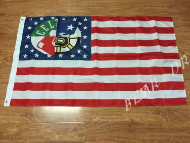 Boston Celtics New England Patriots Boston Red Sox Boston Bruins Flag 3x5 FT