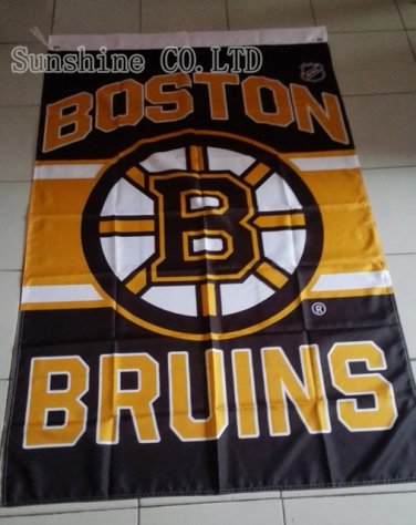 Boston Bruins Flag hot sell goods 3x5 FT 150X90CM Banner brass metal holes BB10