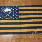 Buffalo Sabres flag 3ftx5ft Banner 100D Polyester Flag metal Grommets