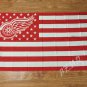 Detroit Red Wings flag 3ftx5ft Banner 100D Polyester Flag metal Grommets
