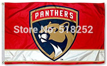 Florida Panthers New Logo Flag Polyester 150X90CM  3x5FT