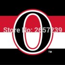 Ottawa Senators O logo Flag 3x5FT  Team banner150X90CM 100D Polyester