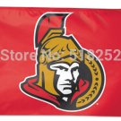 Ottawa Senators logo Flag 3x5 FT 150X90CM Banner 100D Polyester flag 1117