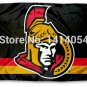 Ottawa Senators column Flag 150X90CM  3X5FT Banner 100D Polyester custome009
