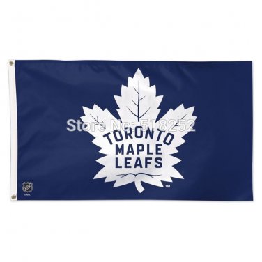 TORONTO MAPLE LEAFS LOGO Flag 3x5 FT 150X90CM Banner 100D Polyester