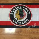 Chicago Blackhawks flag 3ftx5ft Banner 100D Polyester Flag