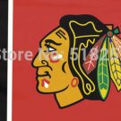 Chicago Blackhawks Flag 3x5 FT 150X90CM Banner 100D Polyester flag 1104