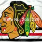 Chicago Blackhawks WHITE Flag 3x5FT Team banner150X90CM
