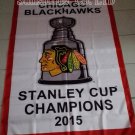 Chicago Blackhawks 2015 Stanley Cup Champions Flag hot sell goods 3X5FT