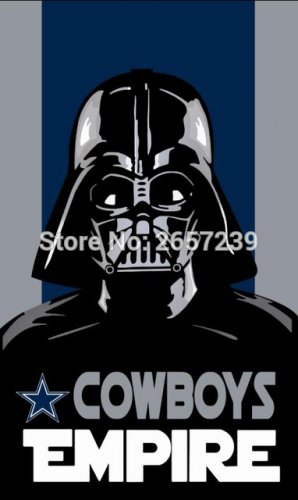 Dallas Cowboys Empire Star Wars Flag 3x5FT  banner 100D 150X90CM