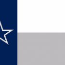 dallas cowboys with stars flag 3x5 polyester digital print with Metal Grommets