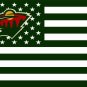 Minnesota Wild bandeira 3 X 5 FT 150 X 90 CM bandeira bandeira de polyester 100D