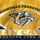 Nashville Predators Flag 3ft x 5ft MAN CAVE Style Banner