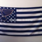 St. Louis Blues US stripe star Flag 3x5 FT 150X90CM Banner 100D Polyester flag 1123