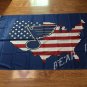3x5ft St. Louis Blues flag NHL Stars and Stripes USA flag decoration 100D polyester