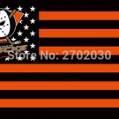 Anaheim Ducks Ice Hockey Sports Team Star & Stripe Us National Flag 3ft X 5ft