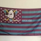 Anaheim Ducks Flag with starts and stripes 3ftx5ft Banner 100D Polyester  Flag